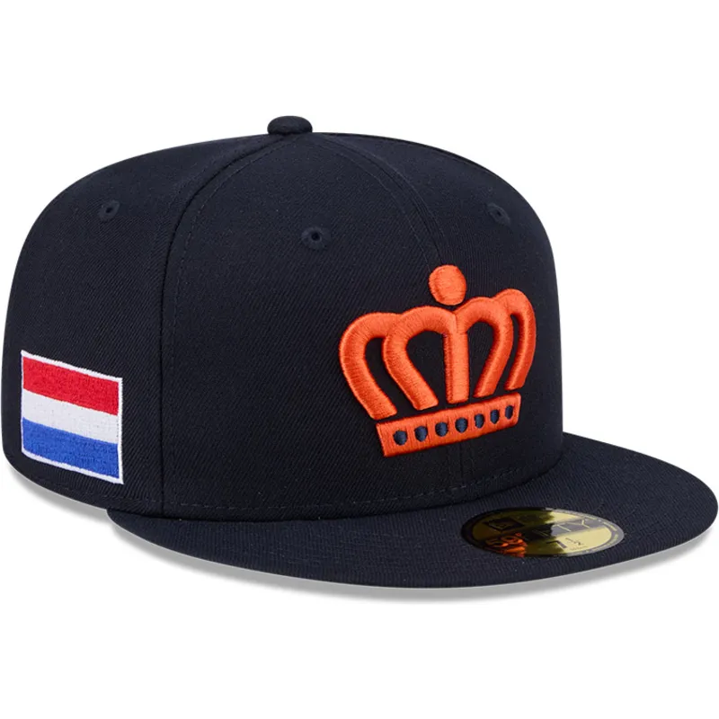 new-era-flat-brim-59fifty-the-netherlands-2026-world-baseball-classic-navy-blue-fitted-cap