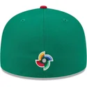 new-era-flat-brim-59fifty-mexico-2026-world-baseball-classic-green-fitted-cap