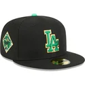 new-era-flat-brim-59fifty-saint-patrick-s-day-los-angeles-dodgers-mlb-black-fitted-cap