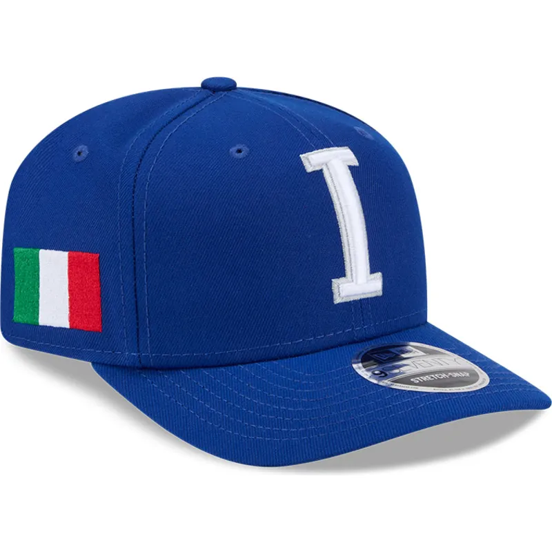 new-era-curved-brim-9seventy-stretch-snap-italy-2026-world-baseball-classic-blue-snapback-cap