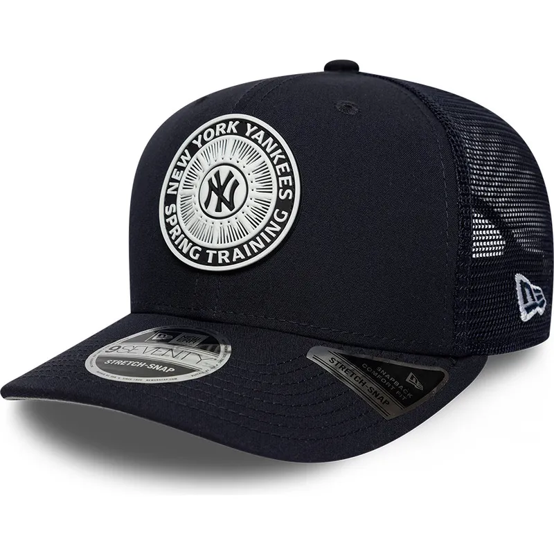 new-era-9seventy-stretch-snap-circle-spring-training-new-york-yankees-mlb-navy-blue-trucker-hat