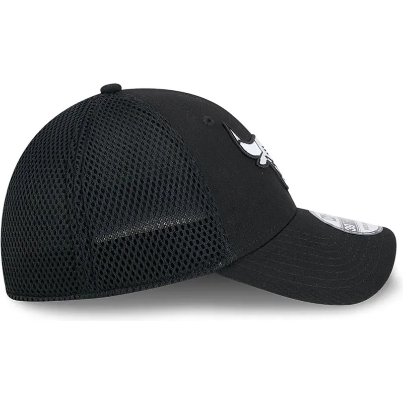 new-era-39thirty-evergreen-neo-chicago-bulls-nba-black-fitted-trucker-hat