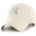 47-brand-curved-brim-mvp-ballpark-new-york-yankees-mlb-beige-snapback-cap