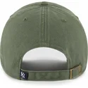 47-brand-curved-brim-green-logo-clean-up-new-york-yankees-mlb-green-adjustable-cap
