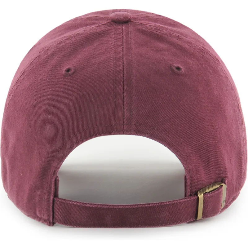 47-brand-curved-brim-clean-up-candy-heart-new-york-yankees-mlb-maroon-adjustable-cap