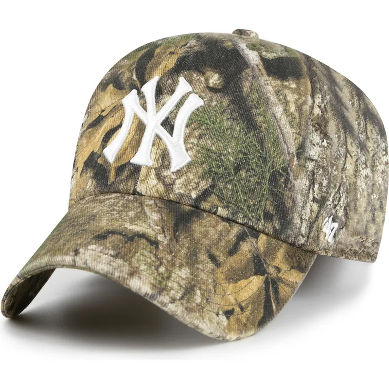 47-brand-curved-brim-clean-up-realtree-new-york-yankees-mlb-camouflage-adjustable-cap