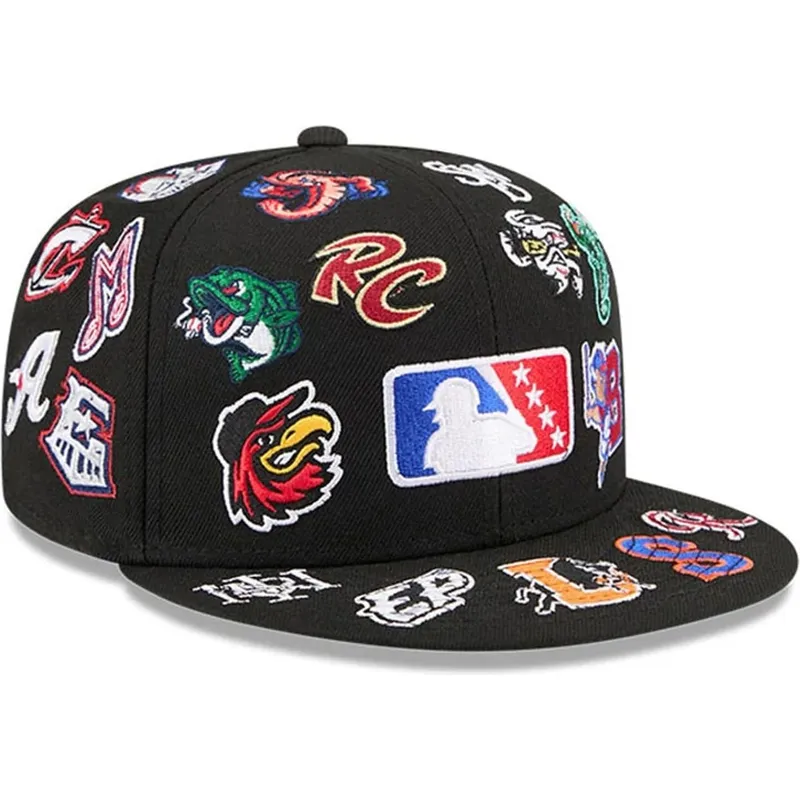 new-era-flat-brim-59fifty-all-over-milb-black-fitted-cap