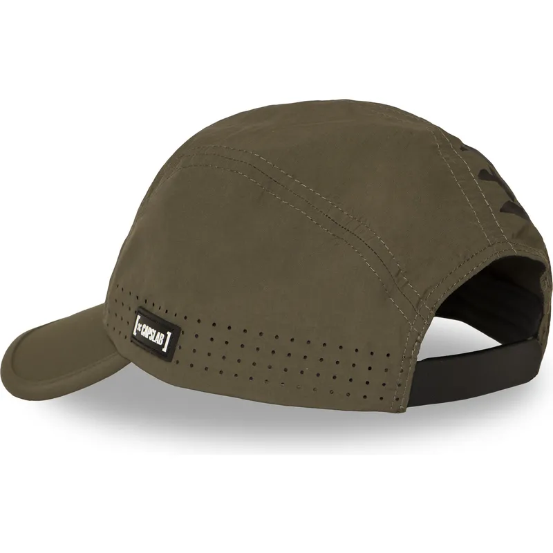 capslab-curved-brim-kakashi-hatake-ns6-kakb-naruto-green-adjustable-cap