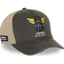 capslab-robot-grendizer-gol7-golb-grey-and-beige-trucker-hat