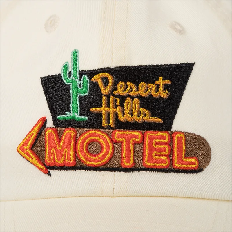 american-needle-curved-brim-desert-hill-motel-ballpark-beige-adjustable-cap