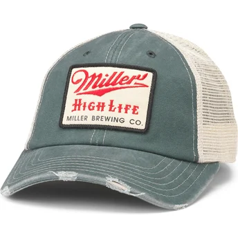 American Needle Orville Miller High Life Green Trucker Hat