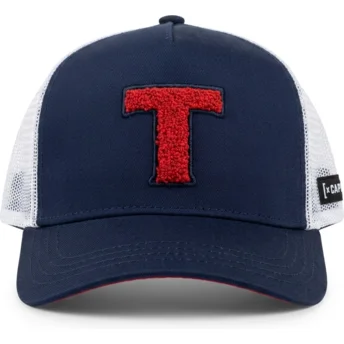 Capslab Tsubasa Oozora OET1 LAN2B Captain Tsubasa Navy Blue Trucker Hat