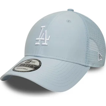 New Era 9FORTY Homefield Midi Los Angeles Dodgers MLB Light Blue Adjustable Trucker Hat