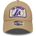new-era-9forty-m-crown-a-frame-los-angeles-lakers-nba-beige-trucker-hat