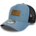 new-era-a-frame-denim-leather-patch-blue-trucker-hat