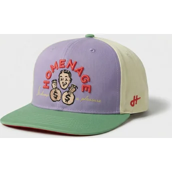 Homenage Curved Brim Money Music Shapes Identity The Snap Multicolor Snapback Cap