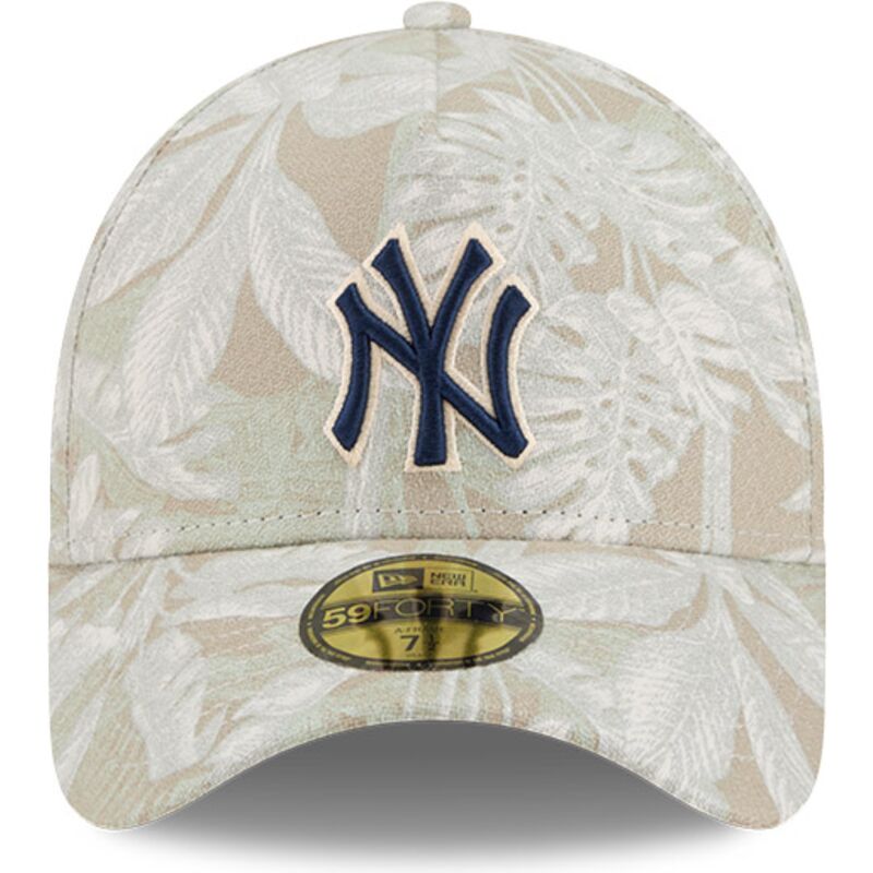 new-era-curved-brim-59forty-a-frame-leafy-palm-new-york-yankees-mlb-beige-fitted-cap