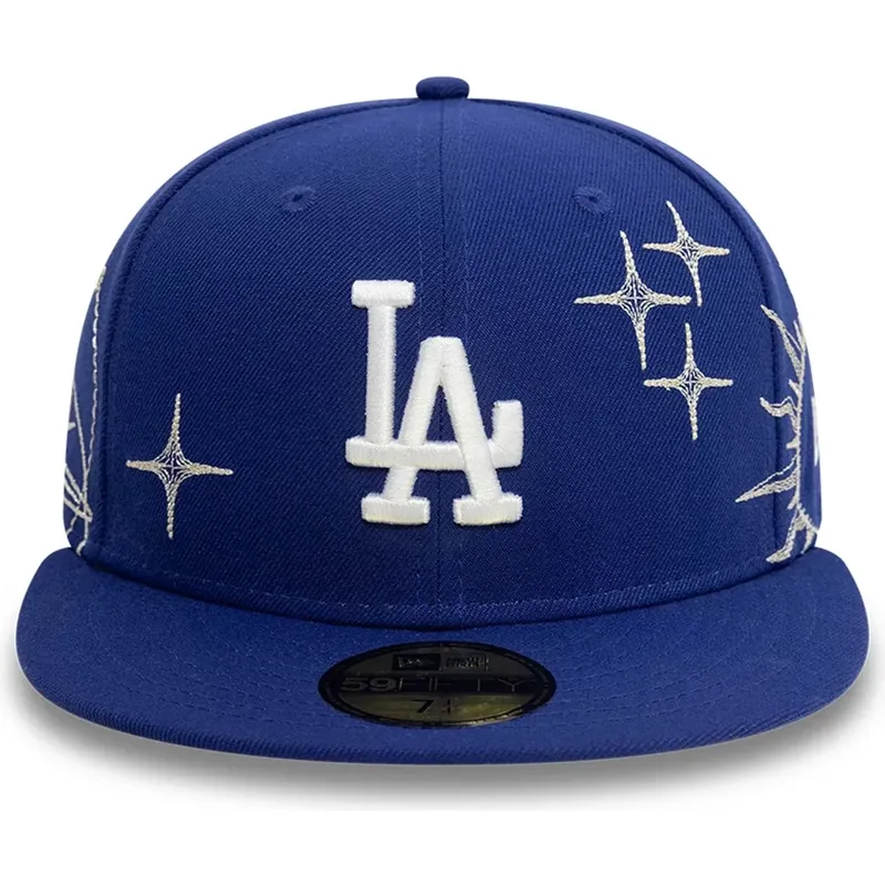 new-era-flat-brim-59fifty-zodiac-los-angeles-dodgers-mlb-blue-fitted-cap