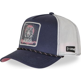 Capslab Tiger BEA3 MYSB Beasts Navy Blue and White Trucker Hat