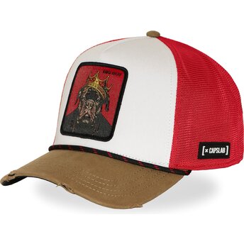 Capslab Big Boy HIP BIGB Hip Hop Dogz Multicolor Trucker Hat