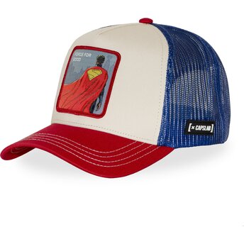 Capslab Superman Force For Good DC12 ABOVB DC Comics Multicolor Trucker Hat