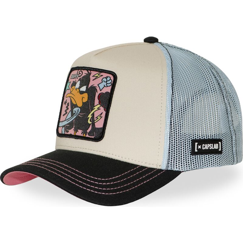 capslab-daffy-duck-loo13-dafb-looney-tunes-multicolor-trucker-hat capslab-daffy-duck-loo13-dafb-looney-tunes-multicolor-trucker-hat