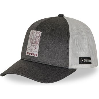 Capslab Goku Black DBS8 BLAB Dragon Ball Grey and White Trucker Hat
