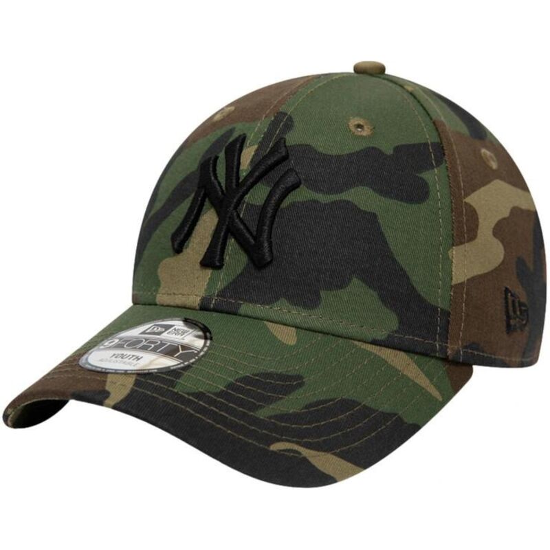 new-era-curved-brim-youth-9forty-league-essential-new-york-yankees-mlb-camouflage-adjustable-cap new-era-curved-brim-youth-9forty-league-essential-new-york-yankees-mlb-camouflage-adjustable-cap