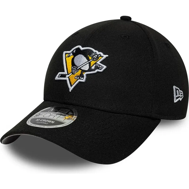new-era-curved-brim-9forty-m-crown-team-pittsburgh-penguins-nhl-black-snapback-cap new-era-curved-brim-9forty-m-crown-team-pittsburgh-penguins-nhl-black-snapback-cap