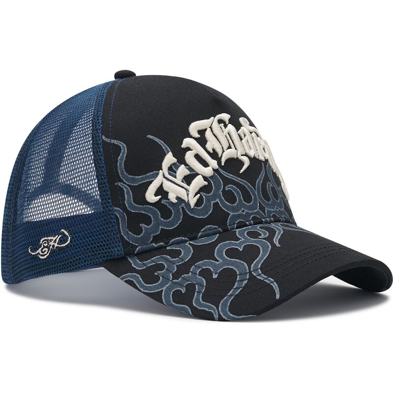 ed-hardy-flaming-black-trucker-hat ed-hardy-flaming-black-trucker-hat
