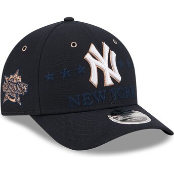 New Era Curved Brim 9FORTY M-Crown All Star Game New York Yankees MLB Navy Blue Snapback Cap