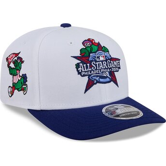 New Era Curved Brim 9SEVENTY Stretch Snap All Star Game Fan Pack Philadelphia Phillies MLB White Snapback Cap