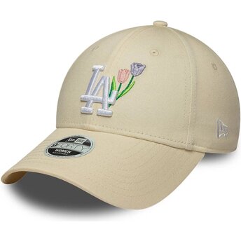 New Era Curved Brim Women 9FORTY Flower Icon Los Angeles...