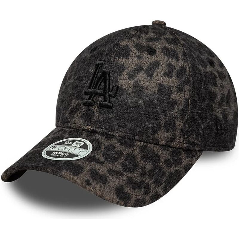 new-era-curved-brim-women-black-logo-9forty-leopard-cosy-los-angeles-dodgers-mlb-leopard-adjustable-cap new-era-curved-brim-women-black-logo-9forty-leopard-cosy-los-angeles-dodgers-mlb-leopard-adjustable-cap