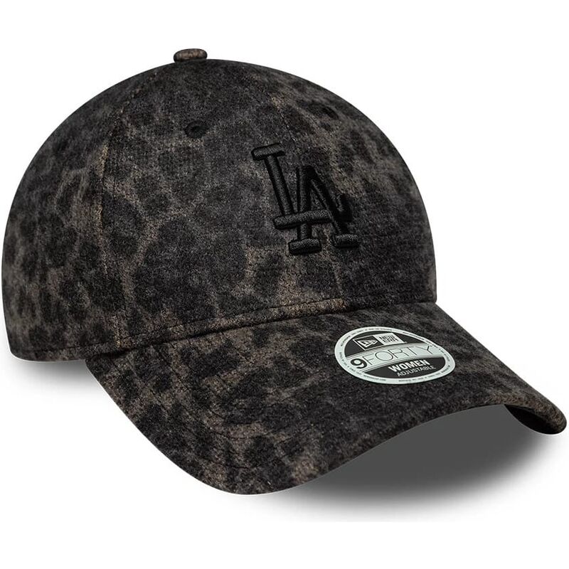 new-era-curved-brim-women-black-logo-9forty-leopard-cosy-los-angeles-dodgers-mlb-leopard-adjustable-cap new-era-curved-brim-women-black-logo-9forty-leopard-cosy-los-angeles-dodgers-mlb-leopard-adjustable-cap