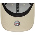 new-era-curved-brim-women-9forty-m-crown-pu-diamante-los-angeles-dodgers-mlb-beige-snapback-cap-with-beige-logo