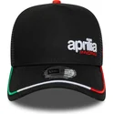 new-era-e-frame-flawless-aprilia-piaggio-black-trucker-hat
