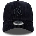 new-era-navy-blue-logo-a-frame-tonal-cord-new-york-yankees-mlb-navy-blue-trucker-hat