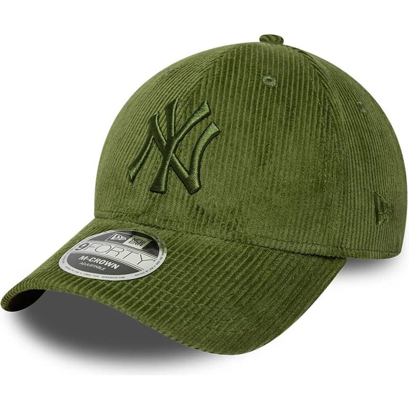 new-era-curved-brim-green-logo-9forty-m-crown-cord-new-york-yankees-mlb-light-green-adjustable-cap new-era-curved-brim-green-logo-9forty-m-crown-cord-new-york-yankees-mlb-light-green-adjustable-cap