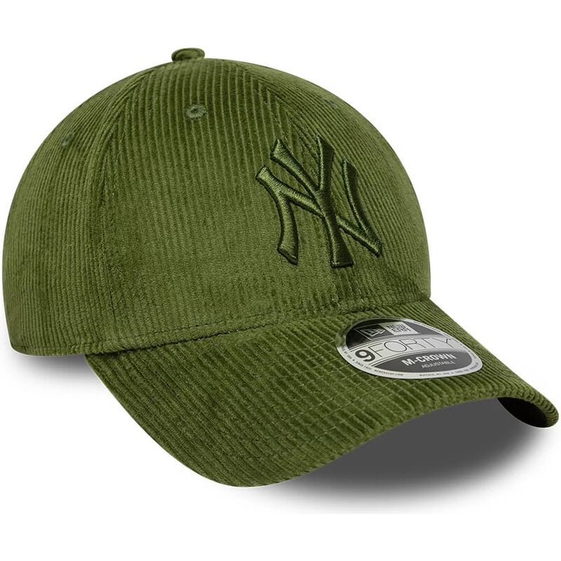 new-era-curved-brim-green-logo-9forty-m-crown-cord-new-york-yankees-mlb-light-green-adjustable-cap new-era-curved-brim-green-logo-9forty-m-crown-cord-new-york-yankees-mlb-light-green-adjustable-cap