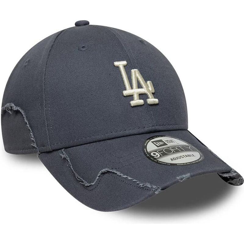 new-era-curved-brim-9forty-stitched-los-angeles-dodgers-mlb-grey-adjustable-cap new-era-curved-brim-9forty-stitched-los-angeles-dodgers-mlb-grey-adjustable-cap