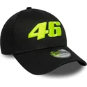 new-era-curved-brim-9forty-wordmark-valentino-rossi-vr46-motogp-black-adjustable-cap
