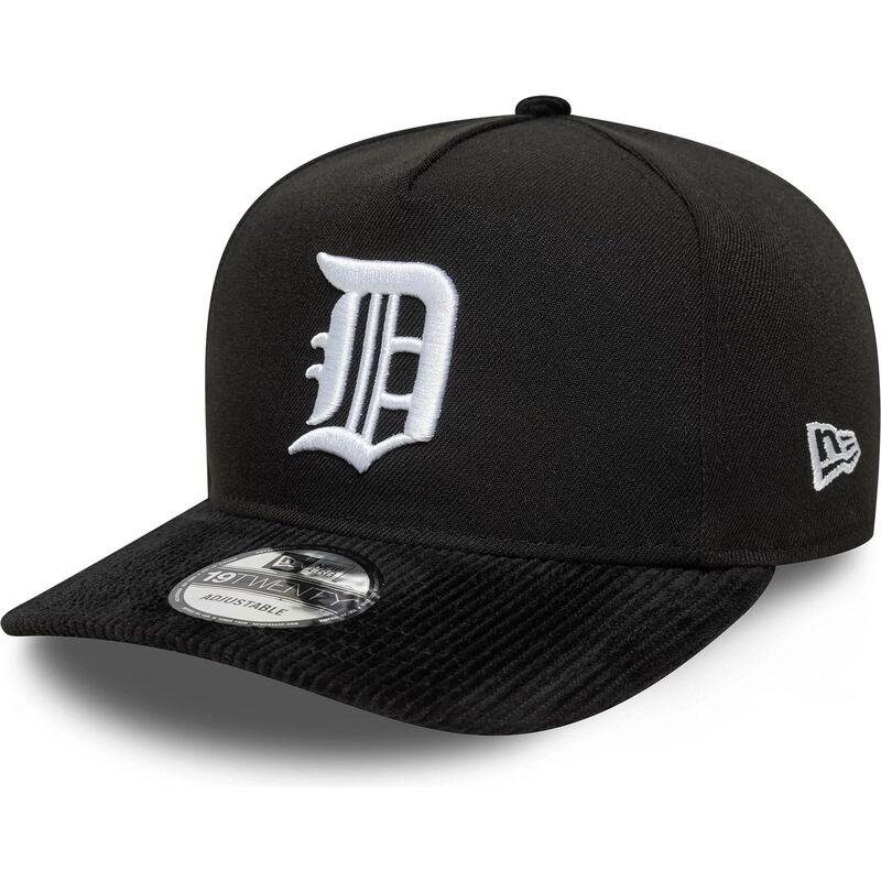 new-era-curved-brim-19twenty-cooperstown-cord-detroit-tigers-mlb-black-snapback-cap