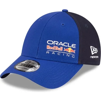 New Era Curved Brim 9FORTY Essential Red Bull Racing Formula 1 Blue Snapback Cap