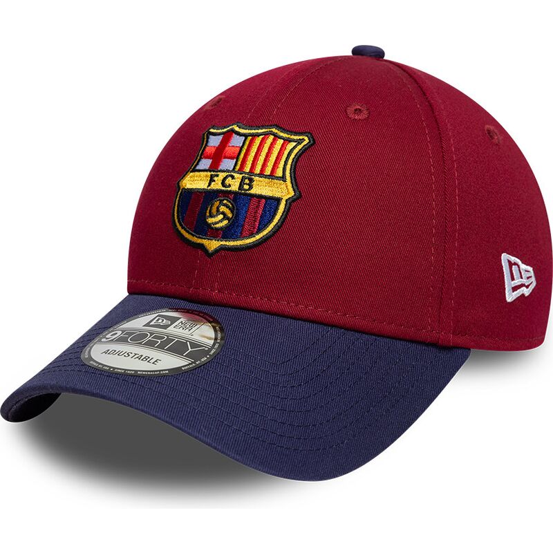 new-era-curved-brim-9forty-contrast-fc-barcelona-laliga-red-and-navy-blue-adjustable-cap