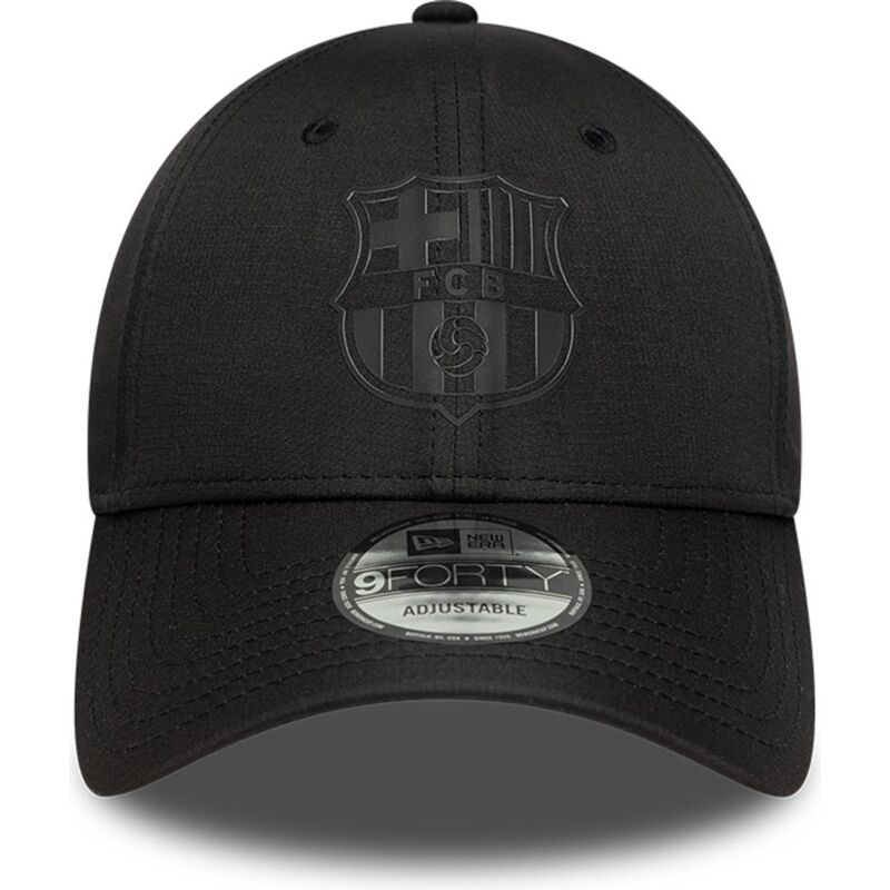 new-era-curved-brim-black-logo-9forty-ripstop-fc-barcelona-laliga-black-adjustable-cap new-era-curved-brim-black-logo-9forty-ripstop-fc-barcelona-laliga-black-adjustable-cap