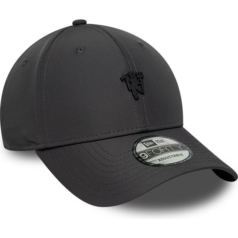new-era-curved-brim-black-logo-9forty-metal-manchester-united-football-club-premier-league-dark-grey-adjustable-cap