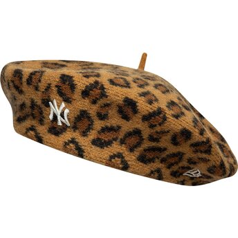 New Era New York Yankees MLB Leopard Flat Cap