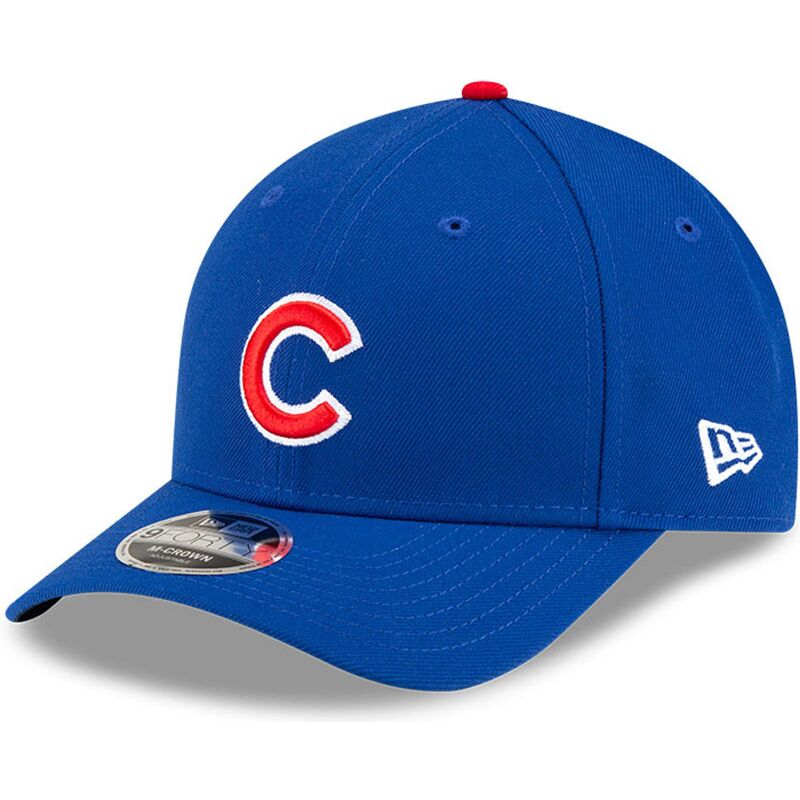 new-era-curved-brim-9forty-m-crown-player-replica-chicago-cubs-mlb-blue-snapback-cap