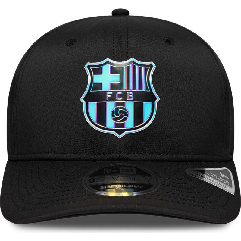 new-era-curved-brim-multicolor-logo-9seventy-stretch-snap-tpu-fc-barcelona-laliga-black-snapback-cap